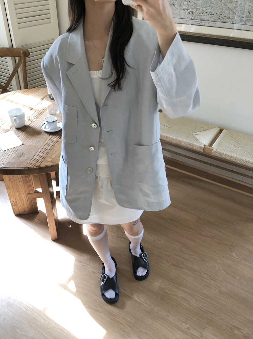 ERUME韓國㊣直郵東大門代購女裝新品時尚熱賣推薦人氣25春夏夾克ERUME夾克