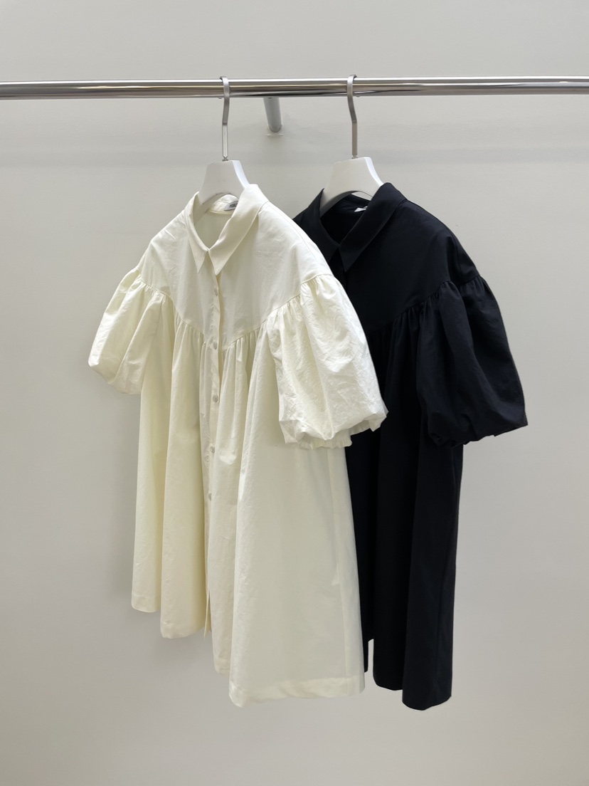 PEBBLE韓國直郵㊣東大門實拍女裝新款熱賣25春夏襯衫蕾絲衫PEBBLE襯衫/蕾絲衫