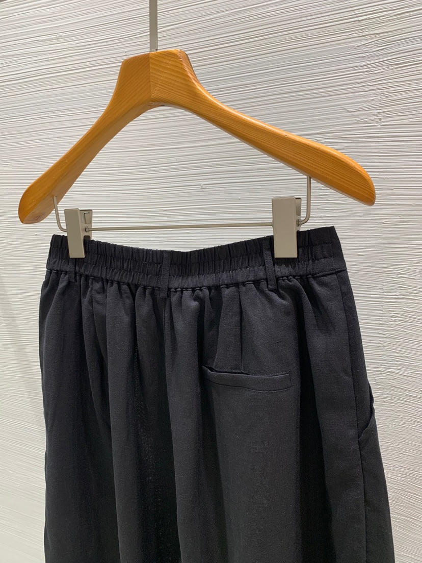 LUCY SALON直郵韓國代購㊣女裝新品推薦時尚25春夏休閑褲亞麻LUCY SALON休閑褲