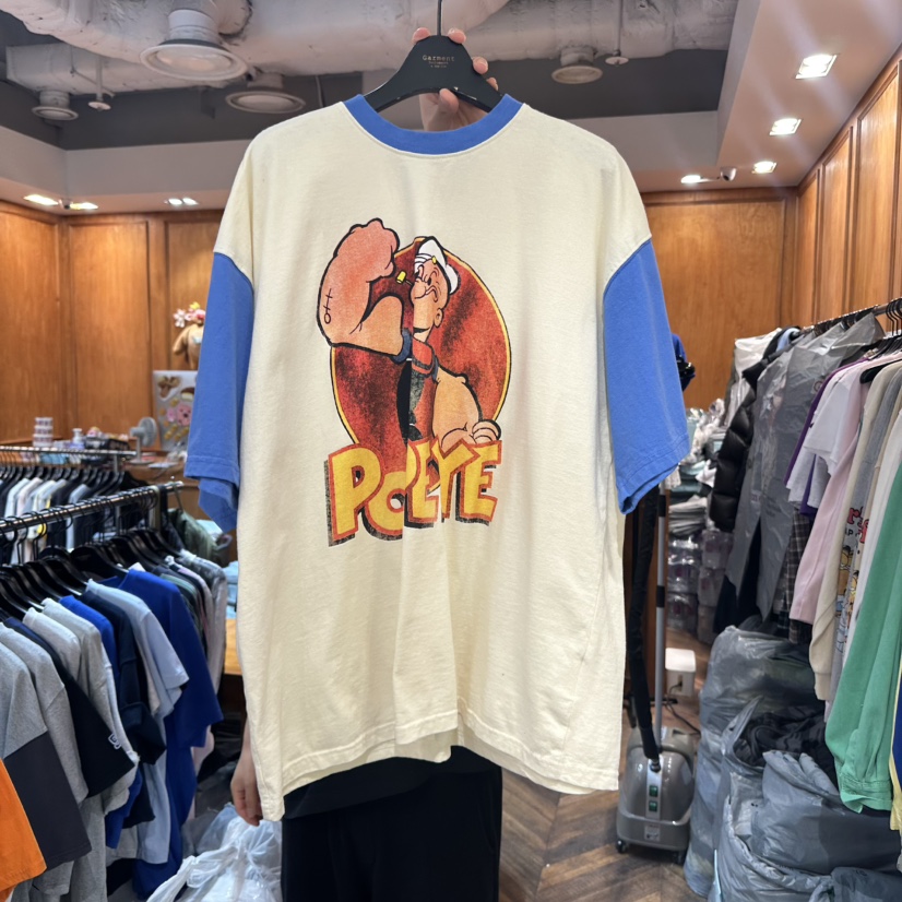 GARMENT-P韓國直郵㊣東大門實拍女裝新品推薦休閑人氣25春夏T恤GARMENTT恤圖色2