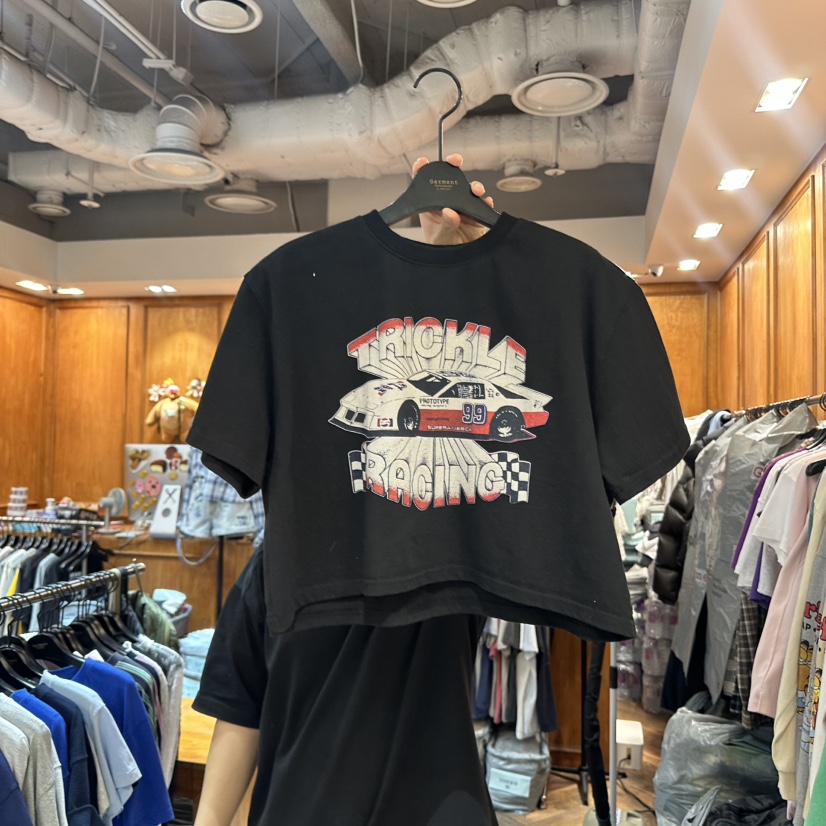 GARMENT-P直郵韓國代購㊣女裝新款時尚25春夏休閑推薦人氣T恤GARMENTT恤圖色2