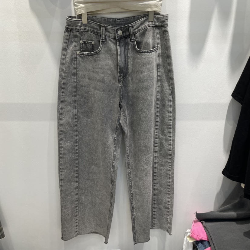 WASHBLUE韓國直郵㊣女裝新品25春夏熱賣時尚休閑人氣牛仔褲WASHBLUE牛仔褲