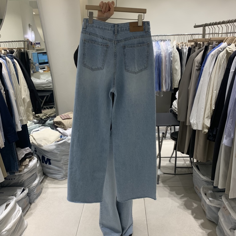 NAVYBURST直郵韓國代購㊣女裝新款25春夏推薦休閑熱賣牛仔褲NAVY BURST牛仔褲