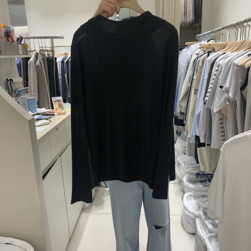 NAVYBURST韓國直郵㊣女裝新品時尚25春夏休閑熱賣推薦長袖T恤NAVY BURST長袖T恤圖色3