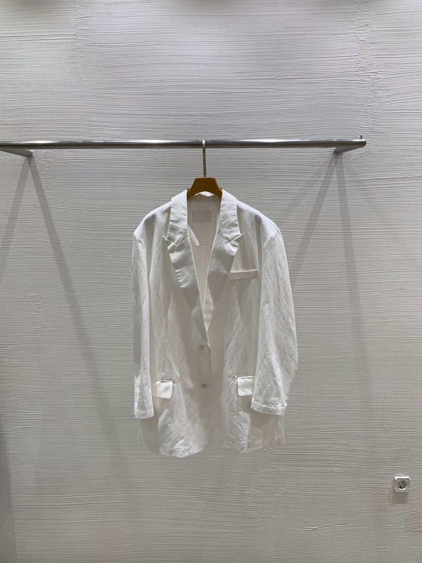 LUCY SALON直郵韓國代購㊣女裝新品人氣休閑時尚推薦夾克亞麻LUCY SALON夾克