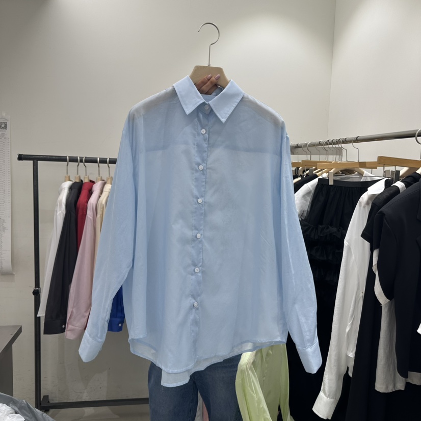 REPELLER直郵韓國代購㊣女裝新品休閑時尚推薦人氣襯衫蕾絲衫REPELLER襯衫/蕾絲衫圖色8