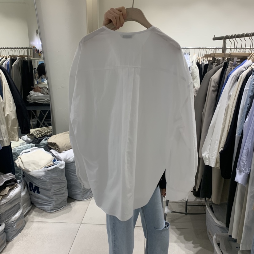 NAVYBURST直郵韓國代購㊣女裝新品推薦休閑熱賣時尚襯衫蕾絲衫NAVY BURST襯衫/蕾絲衫
