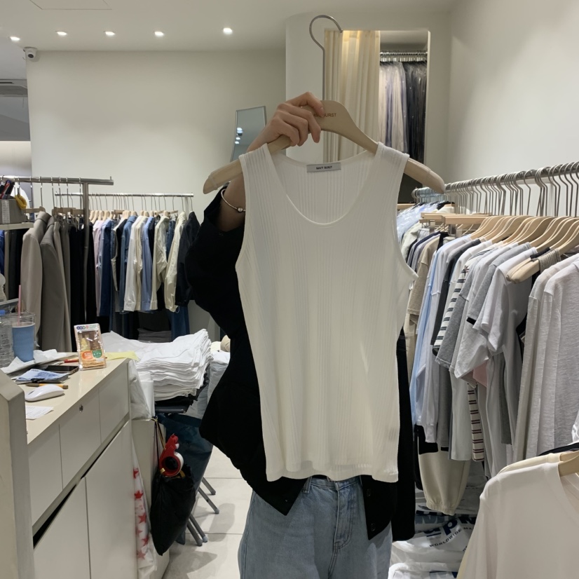 NAVYBURST韓國直郵㊣東大門實拍女裝新品休閑25春夏吊帶背心NAVY BURST吊帶/背心