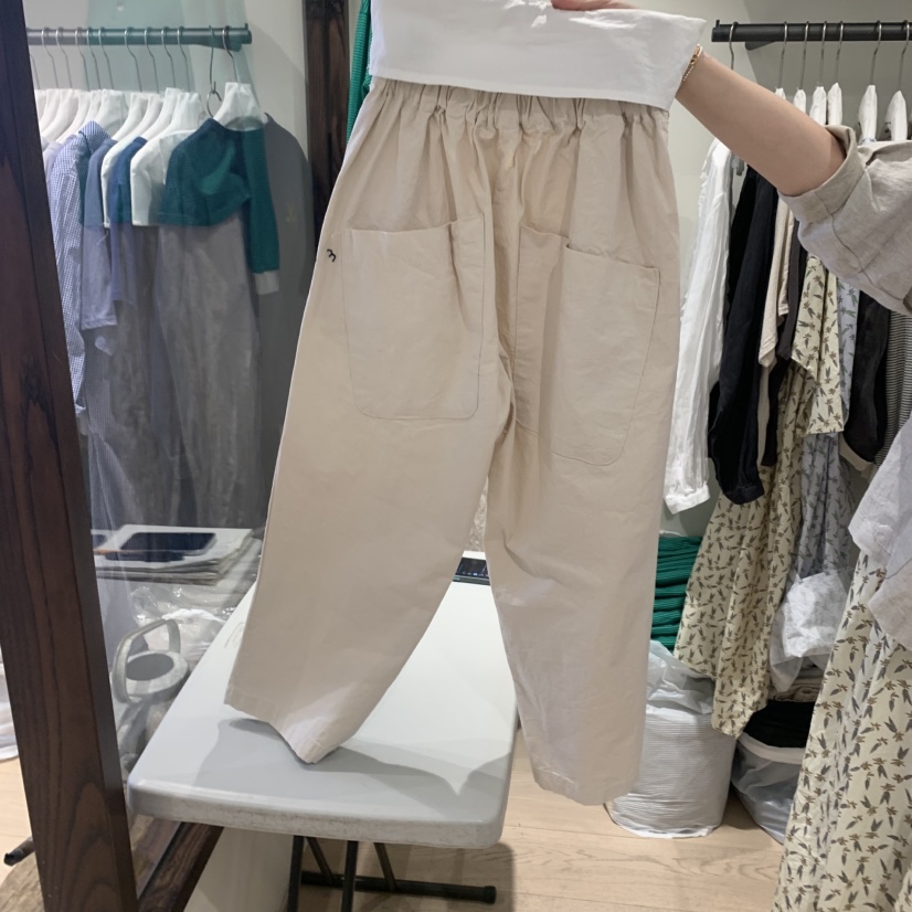 LE JARDINET韓國直郵㊣女裝新款時尚推薦休閑人氣25春夏休閑褲LE JARDINET休閑褲