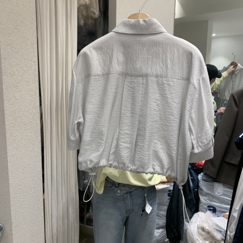 SSEMIENNE韓國㊣直郵東大門代購女裝新款推薦人氣襯衫蕾絲衫SSENIQUE襯衫/蕾絲衫