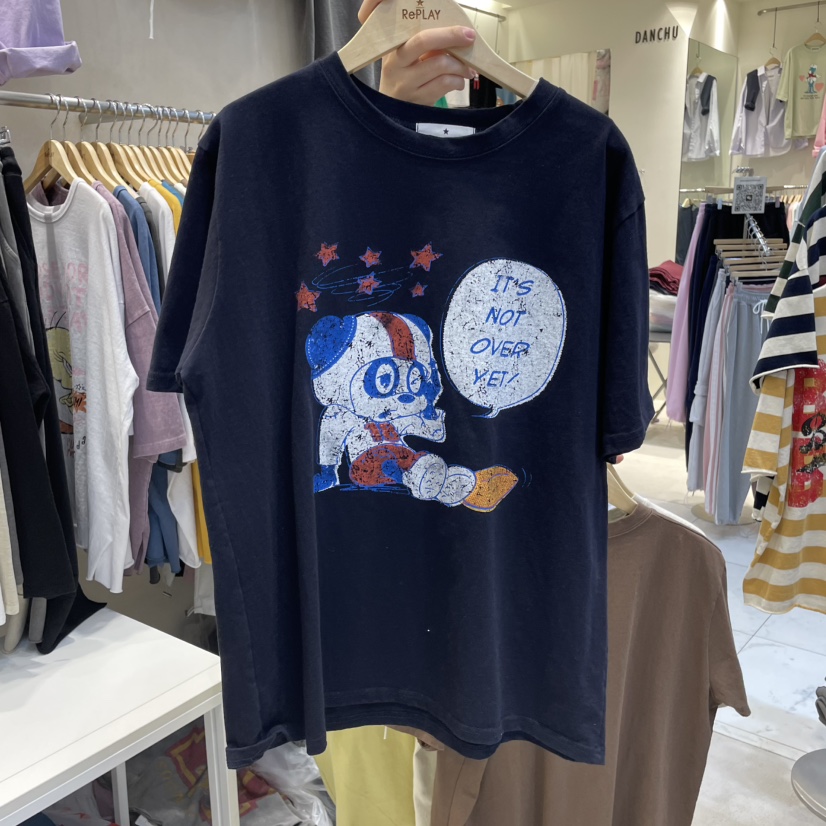 REPLAY韓國直郵㊣女裝新品人氣時尚熱賣推薦25春夏休閑T恤REPLAYT恤圖色2