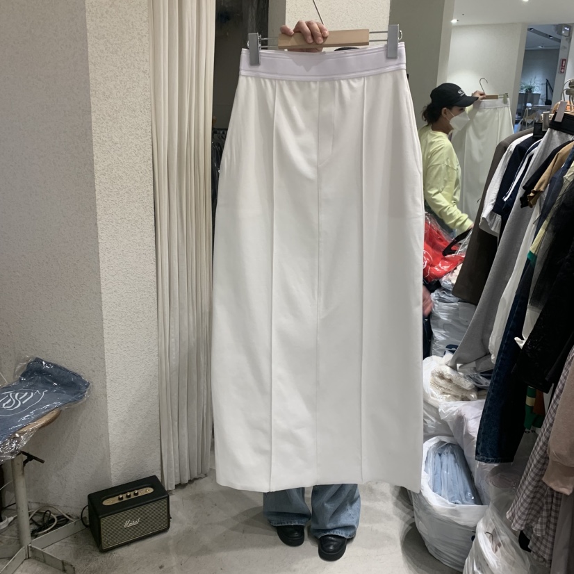 SSEMIENNE直郵韓國代購㊣女裝新款熱賣25春夏人氣半身裙中短裙SSEMIENNE半身裙/中短裙圖色2
