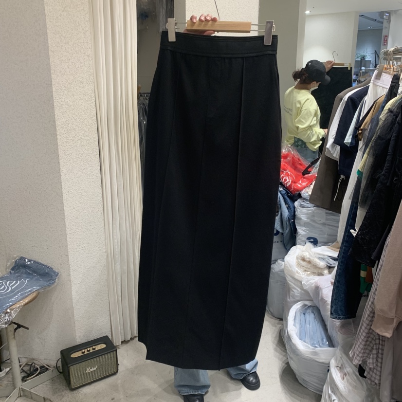 SSEMIENNE直郵韓國代購㊣女裝新款熱賣25春夏人氣半身裙中短裙SSEMIENNE半身裙/中短裙圖色3
