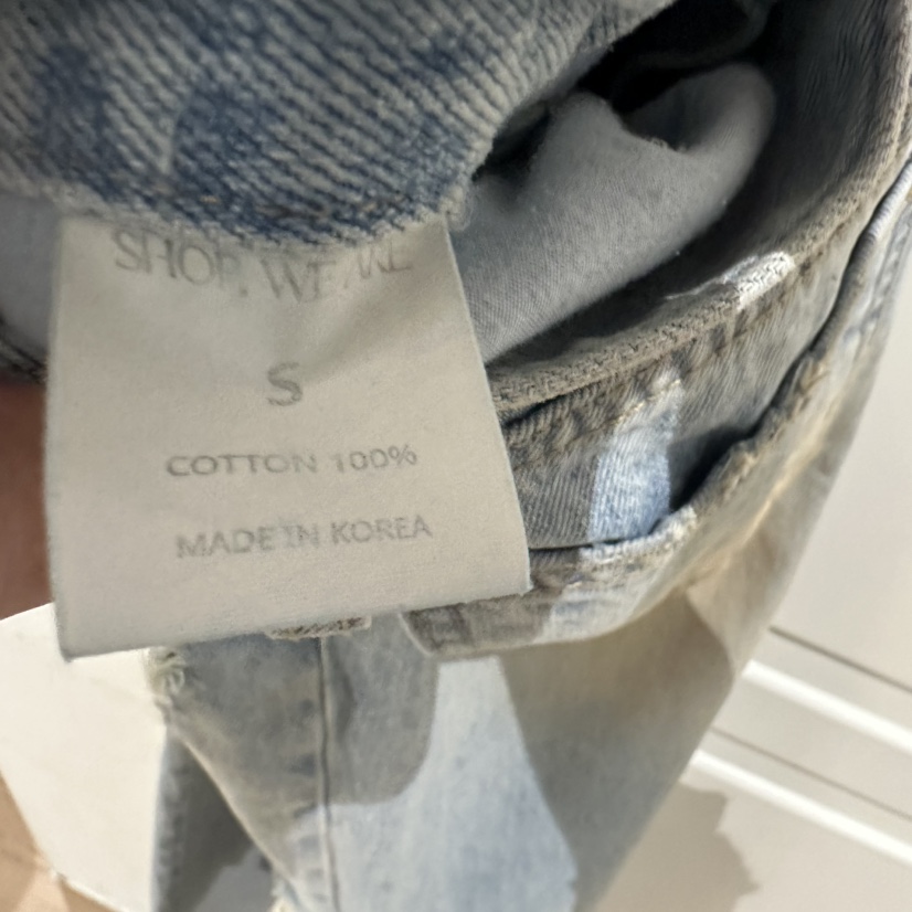 WE ARE/WELOVER韓國直郵㊣女裝新款休閑推薦25春夏牛仔褲SHOP_WE ARE牛仔褲