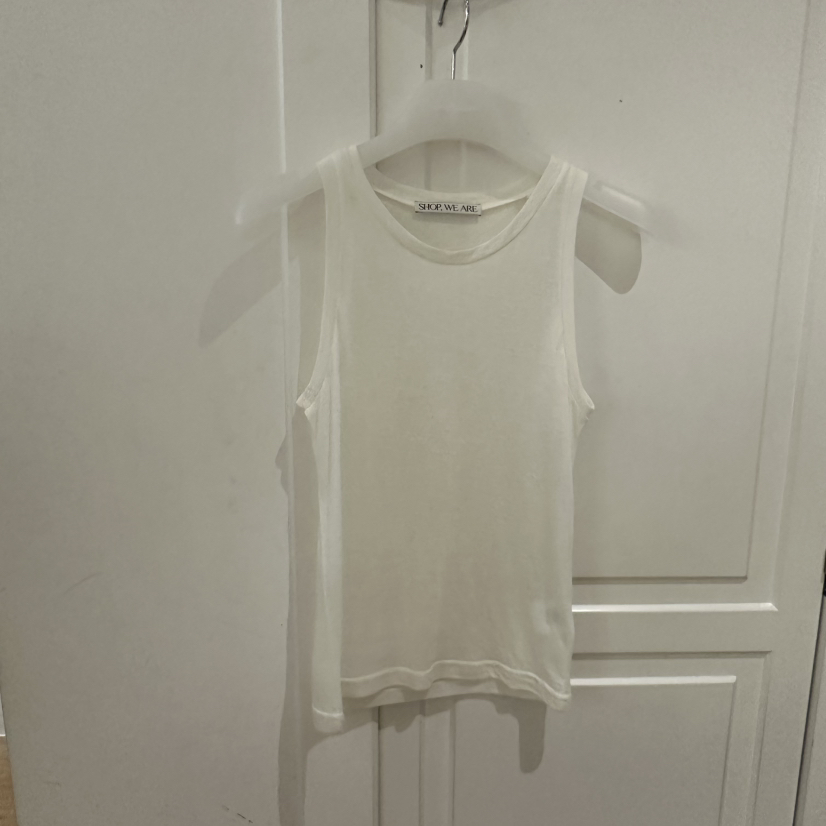WE ARE/WELOVER韓國直郵㊣東大門實拍女裝新品休閑吊帶背心SHOP_WE ARE吊帶/背心圖色1