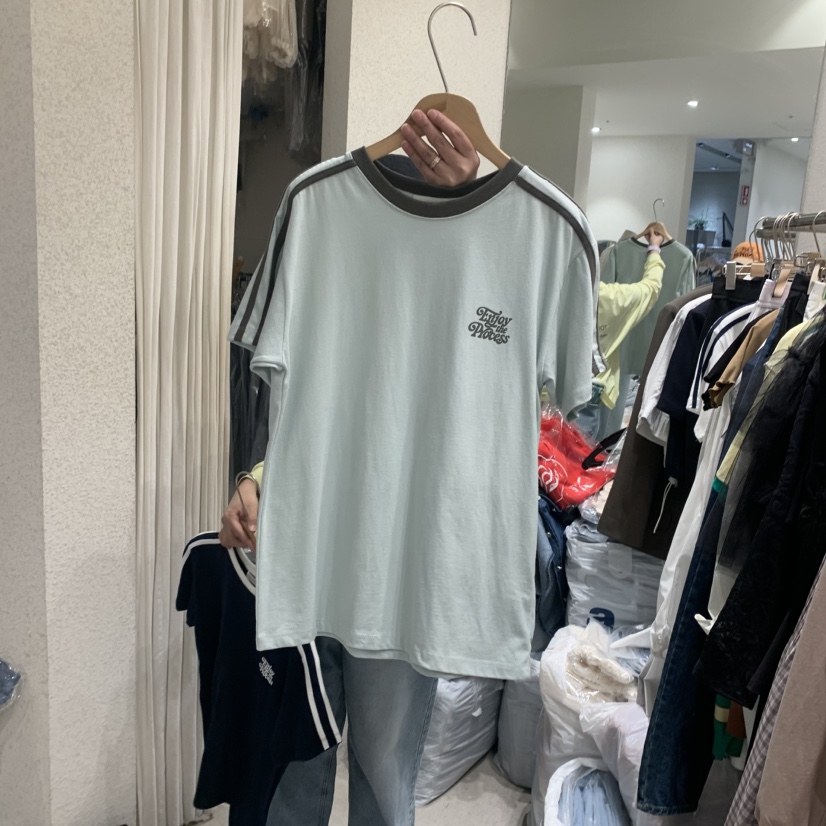 SSEMIENNE韓國㊣直郵東大門代購女裝新品推薦人氣時尚熱賣T恤SSEMIENNET恤圖色3