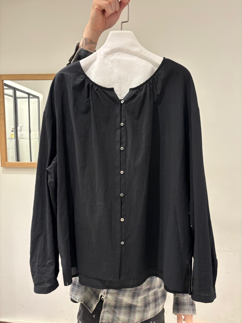 THE BRUNCH韓國㊣直郵東大門代購女裝新品人氣25春夏襯衫蕾絲衫THE BRUNCH襯衫/蕾絲衫圖色2