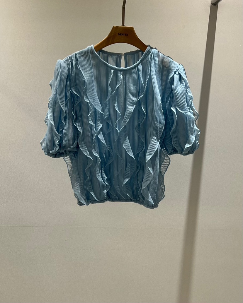DENISE直郵韓國代購㊣女裝新款推薦25春夏人氣時尚襯衫蕾絲衫DENISE襯衫/蕾絲衫圖色3