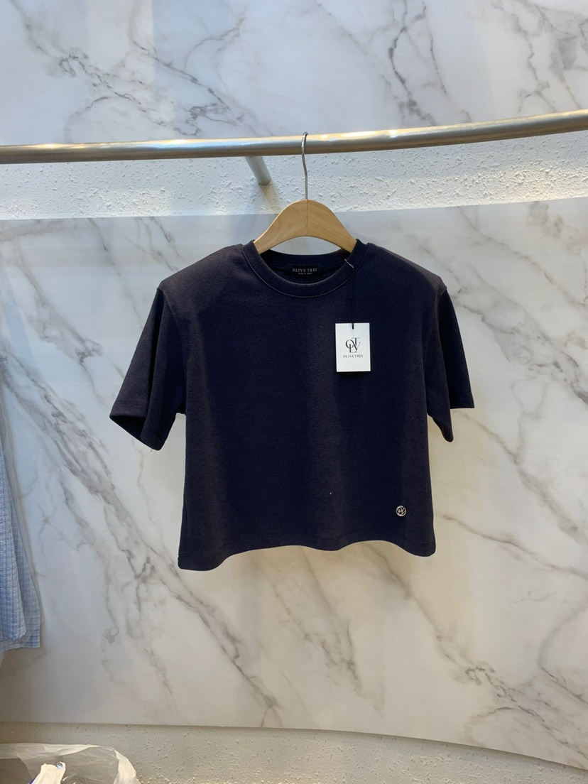 OLIVE TrEE直郵韓國代購㊣女裝新品25春夏熱賣人氣時尚T恤OLIVE TrEET恤圖色2