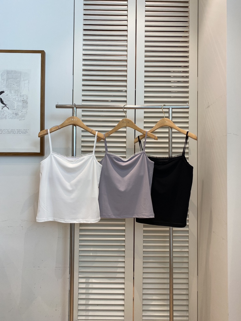 FAVE-L直郵韓國代購㊣女裝新品休閑25春夏時尚人氣吊帶背心FAVE-L吊帶/背心