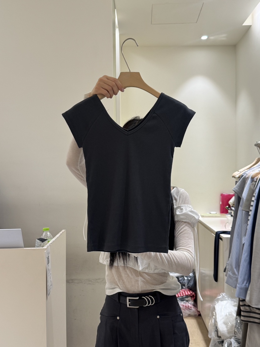 FLOWER-L韓國直郵㊣東大門實拍女裝新品25春夏人氣休閑T恤FLOWERT恤