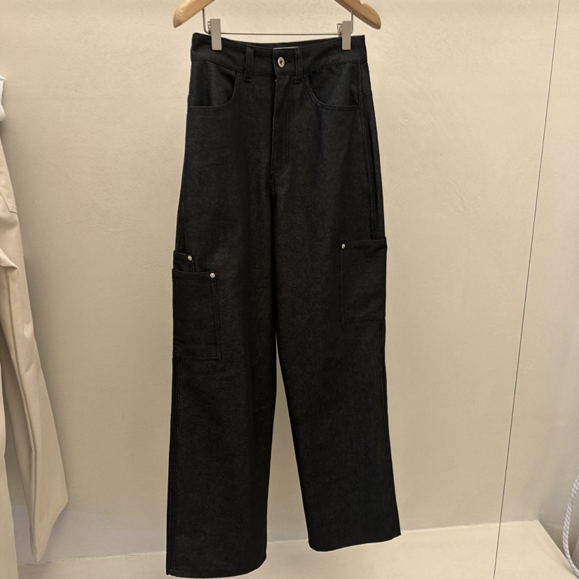 EGG直郵韓國代購㊣女裝新品休閑時尚推薦人氣熱賣休閑褲口袋EGG-訂貨周期長休閑褲圖色2