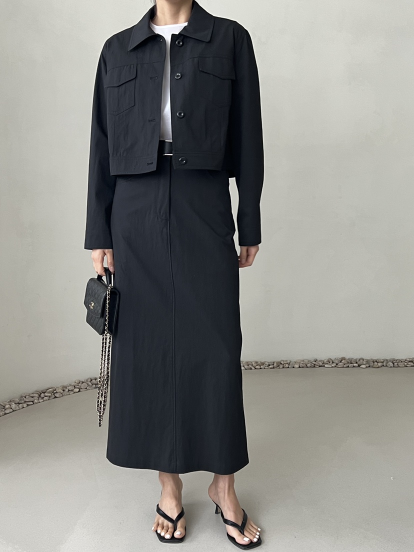 DEMAR直郵韓國代購㊣女裝新款人氣25春夏時尚熱賣推薦休閑長裙DEMAR長裙