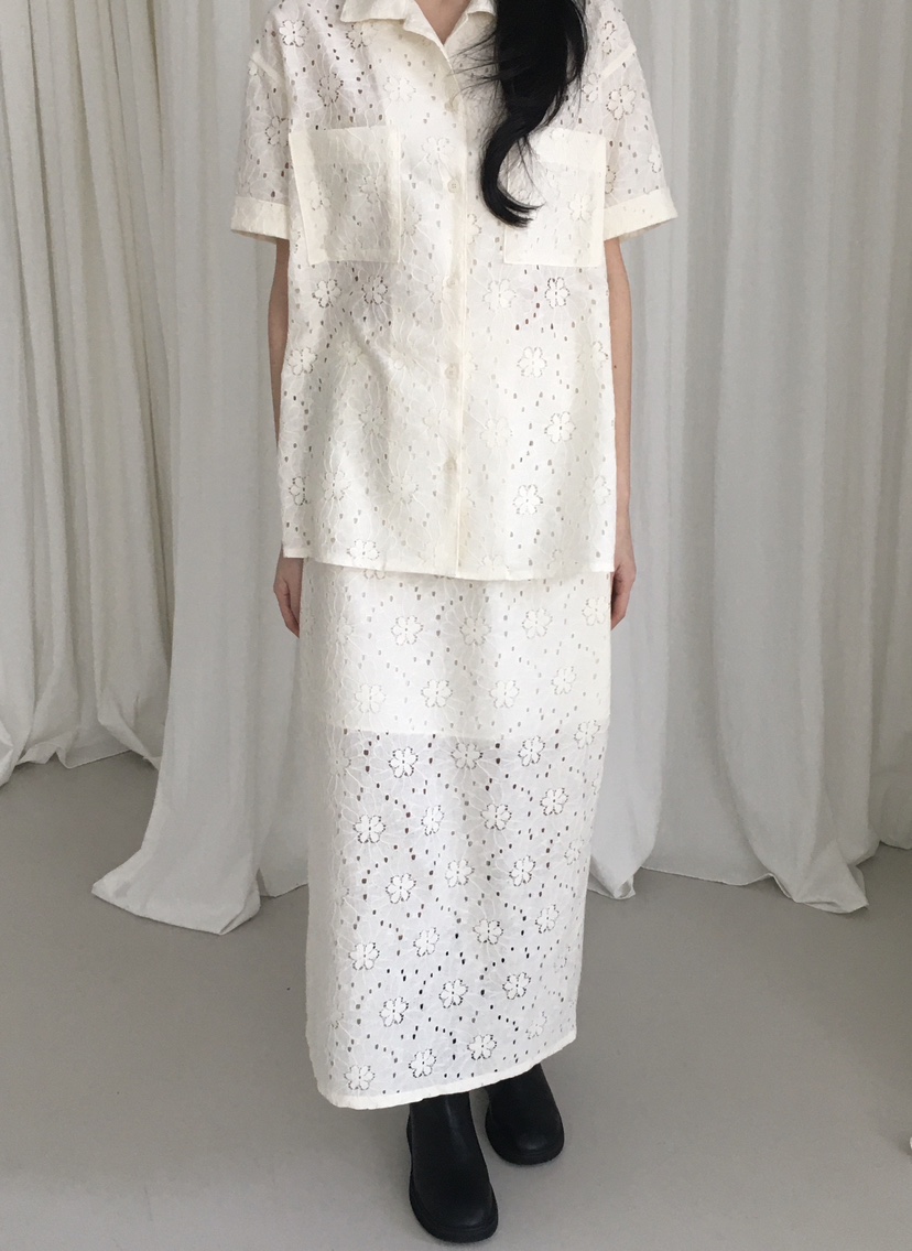 ORDINARYA韓國㊣直郵東大門代購女裝新品25春夏推薦時尚長裙ROESMMOSS長裙