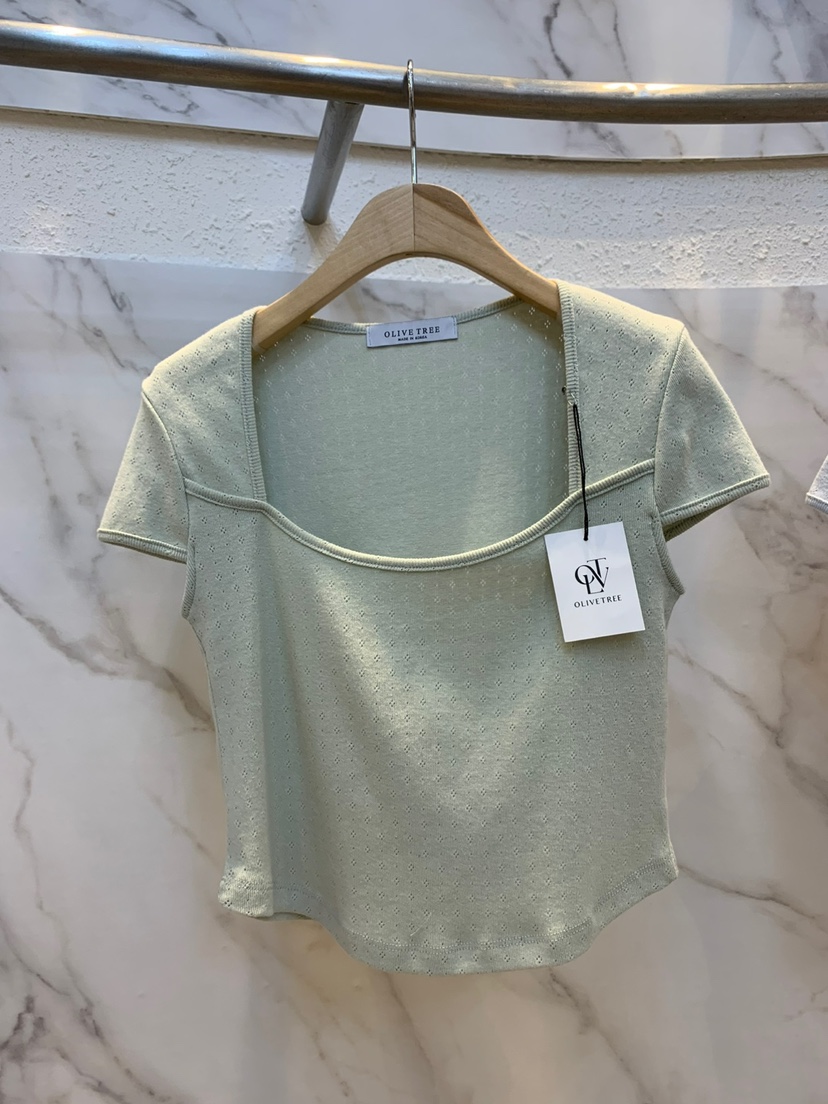 OLIVE TrEE韓國直郵㊣東大門實拍女裝新品25春夏推薦人氣T恤OLIVE TrEET恤圖色2