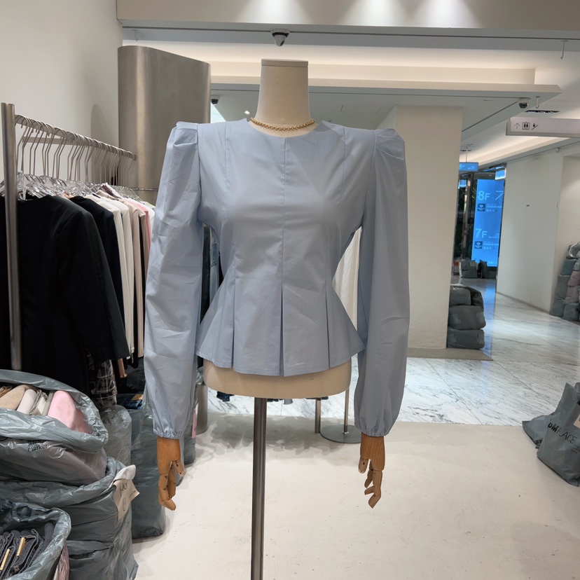 MAGNOLIA36-P韓國㊣直郵東大門代購女裝新品時尚襯衫蕾絲衫MAGNOLIA36-P襯衫/蕾絲衫圖色2