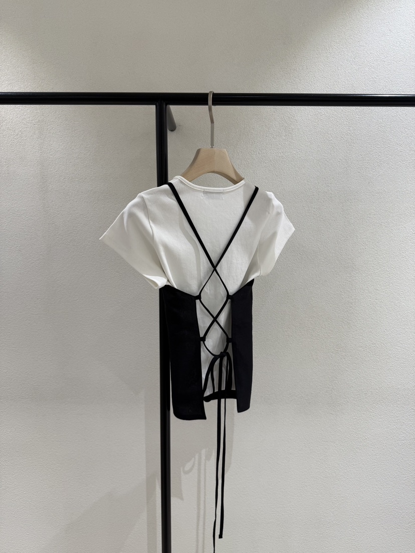 POSTMODERN韓國㊣直郵東大門代購女裝新品25春夏吊帶背心不含內搭綁帶POSTMODERN吊帶/背心