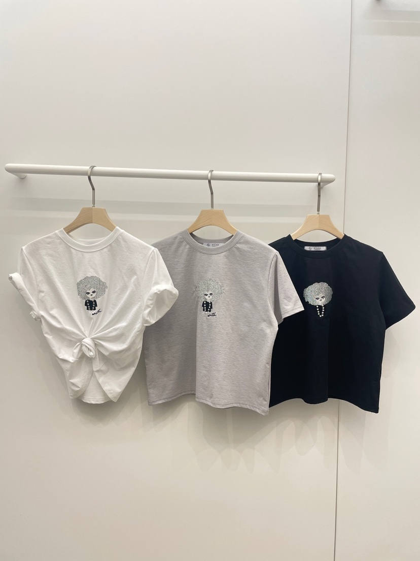 NYLON韓國直郵㊣女裝新款25春夏人氣熱賣推薦時尚休閑T恤NYLONT恤