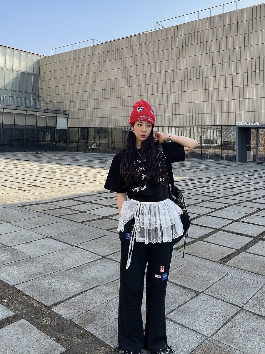 PALETTE-Q東大門實拍女裝新品熱賣25春夏職業人氣休閑T恤短款PALETTET恤