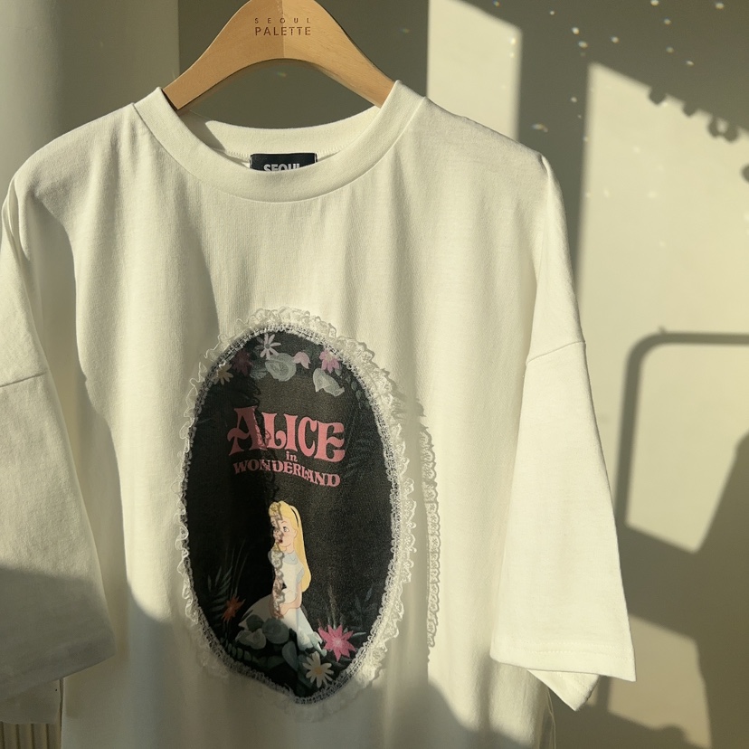 PALETTE-Q韓國直郵女士新款真品休閑25春夏時尚連衣裙蕾絲PALETTE連衣裙