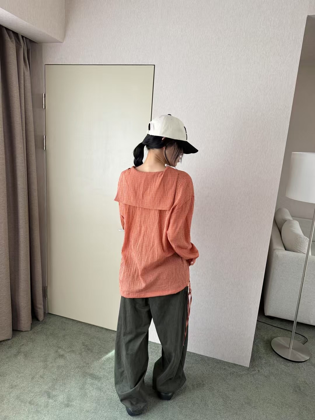 MANNISH東大門實拍女裝新款職業推薦熱賣休閑真品25春夏長袖T恤LOVINE長袖T恤