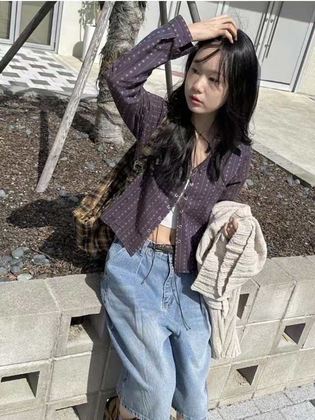 MANNISH東大門代購女士新款推薦25春夏熱賣時尚真品襯衫蕾絲衫LOVINE襯衫/蕾絲衫