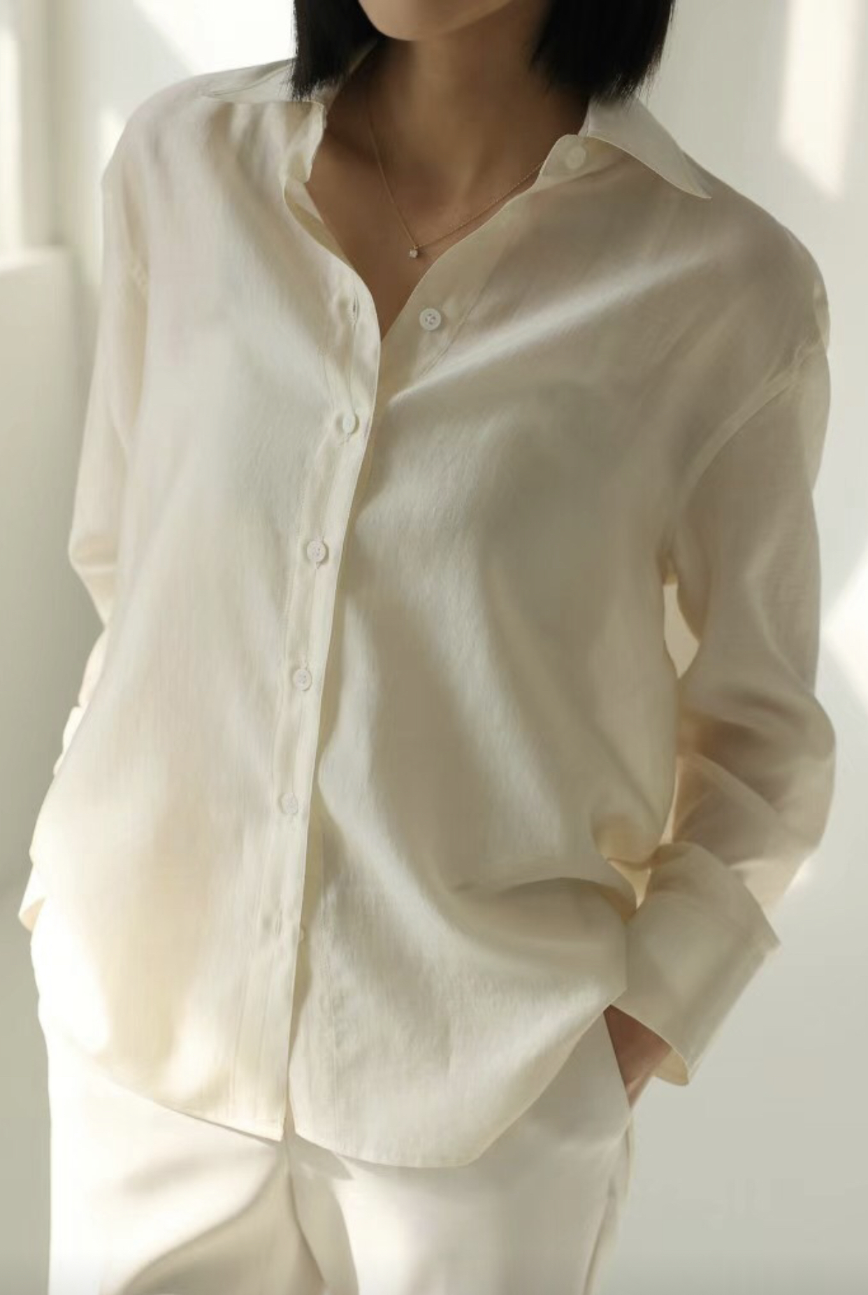 ROOMING-룸잉-T東大門實拍女士新品休閑人氣真品襯衫蕾絲衫ROOMING襯衫/蕾絲衫