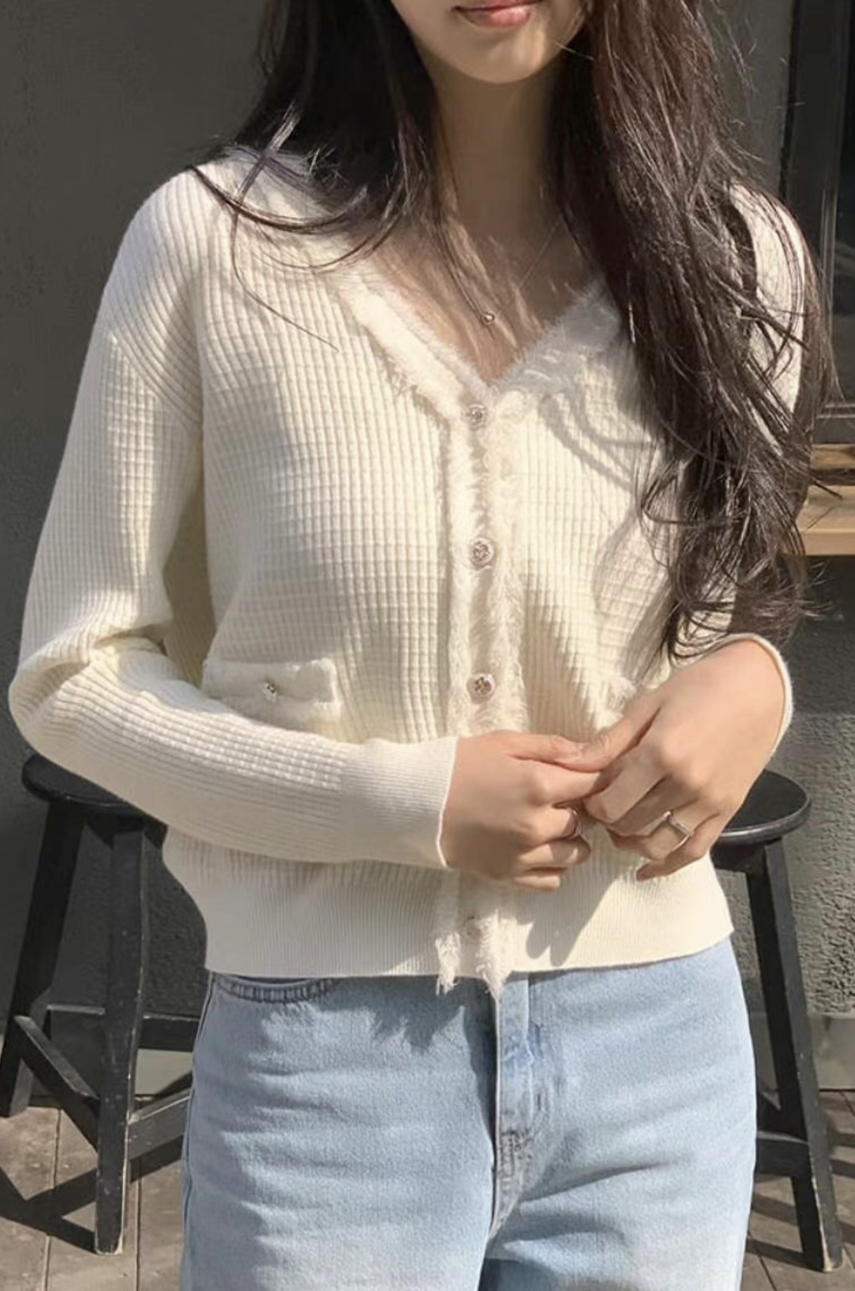 NEO東大門直郵女裝新品推薦休閑熱賣職業25春夏真品時尚針織衫NEO針織衫
