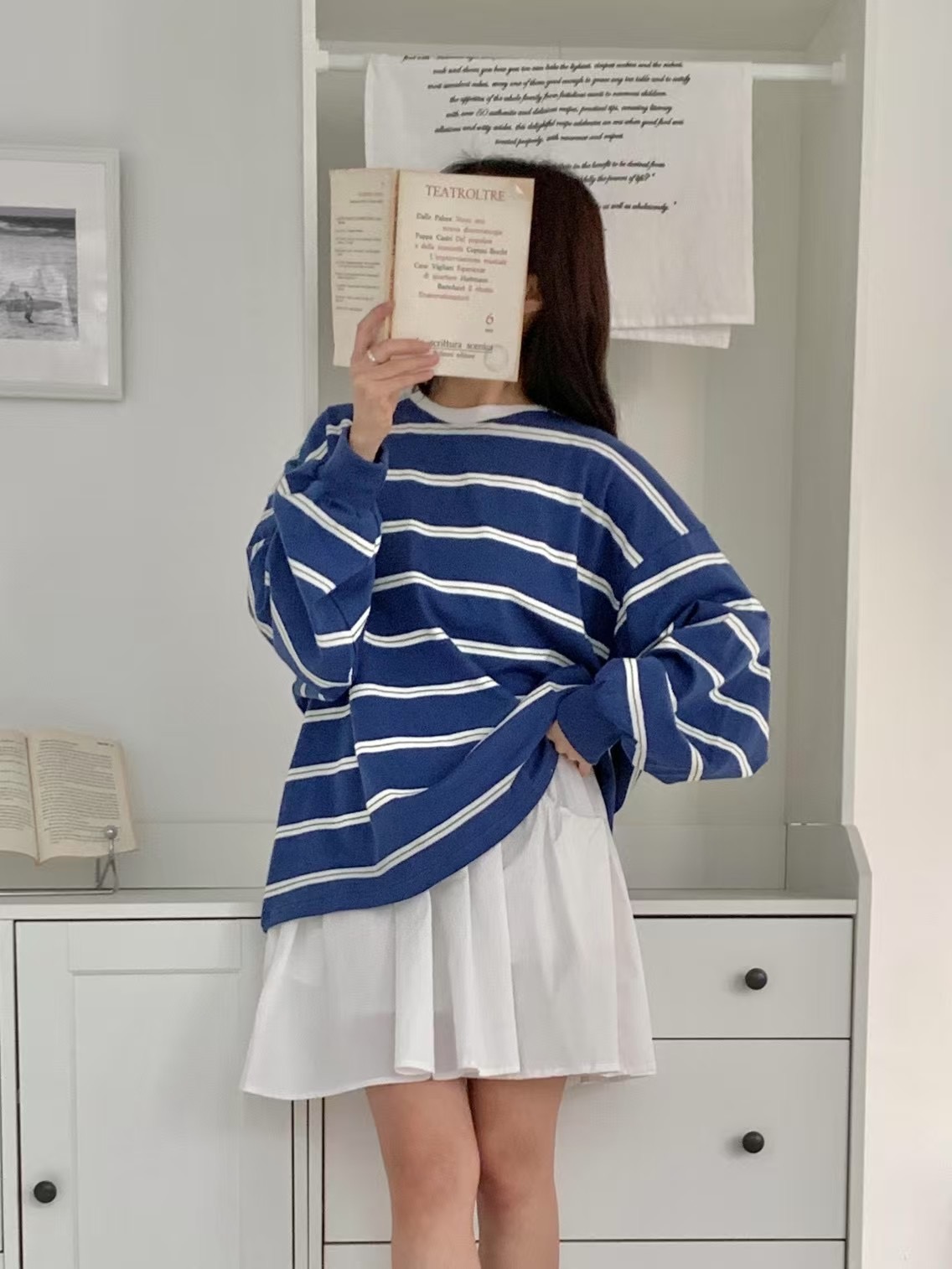 KIMFASHION韓國直郵女士新款時尚熱賣人氣推薦休閑25春夏長袖T恤KIMFASHION長袖T恤