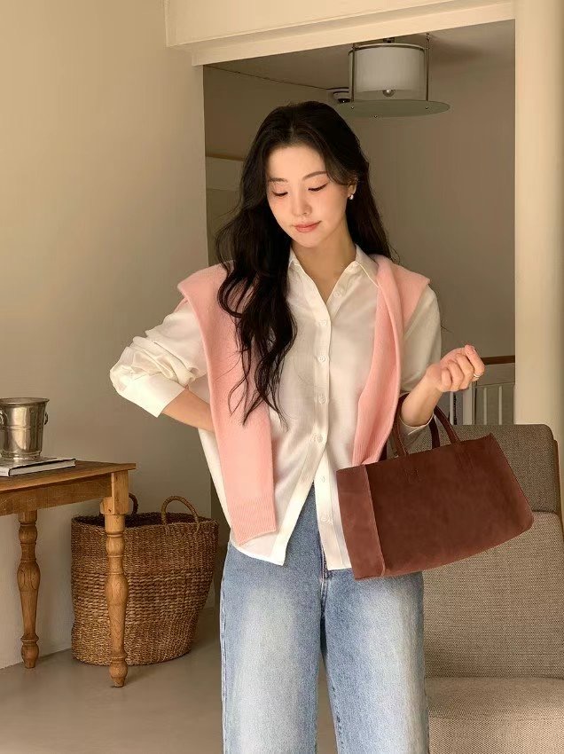 ROOMING-룸잉-T東大門實拍女裝新品休閑真品推薦襯衫蕾絲衫ROOMING襯衫/蕾絲衫