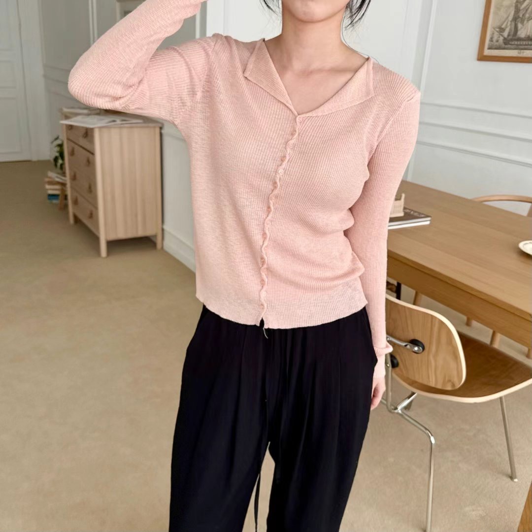 NEO韓國直郵女士新款熱賣休閑時尚職業真品推薦25春夏針織衫NEO針織衫圖色3