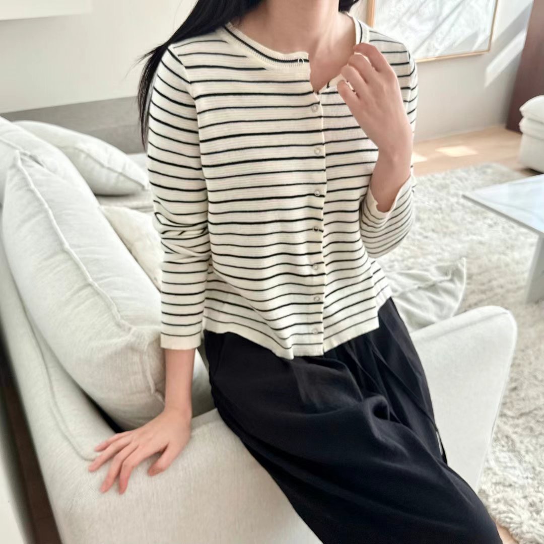 NEO韓國直郵女裝新款真品時尚人氣休閑25春夏推薦職業針織衫NEO針織衫