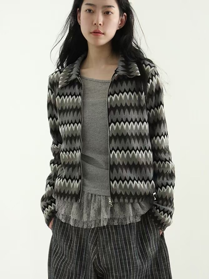 MANNISH東大門直郵女士新品休閑推薦真品人氣25春夏職業針織衫LOVINE針織衫