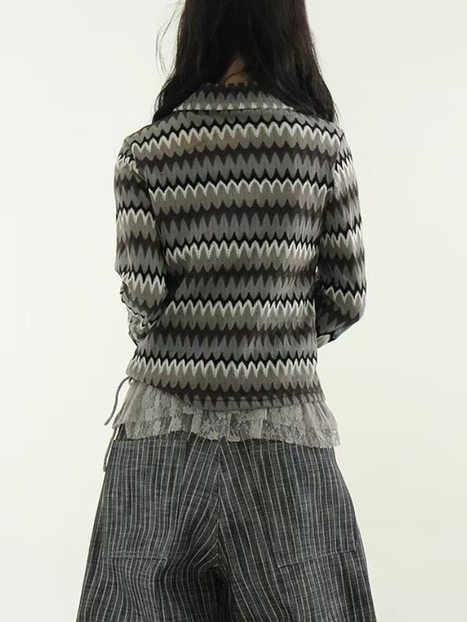 MANNISH東大門直郵女士新品休閑推薦真品人氣25春夏職業針織衫LOVINE針織衫