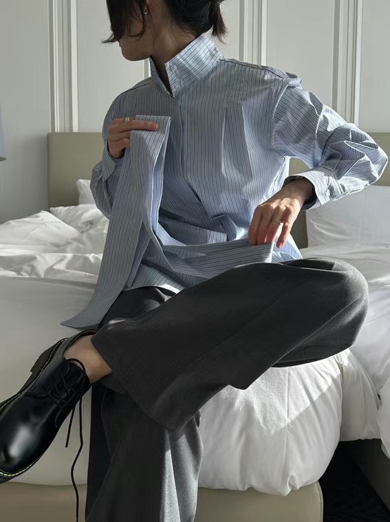 ROOMING-룸잉-T東大門代購女裝新款休閑熱賣推薦襯衫蕾絲衫ROOMING襯衫/蕾絲衫