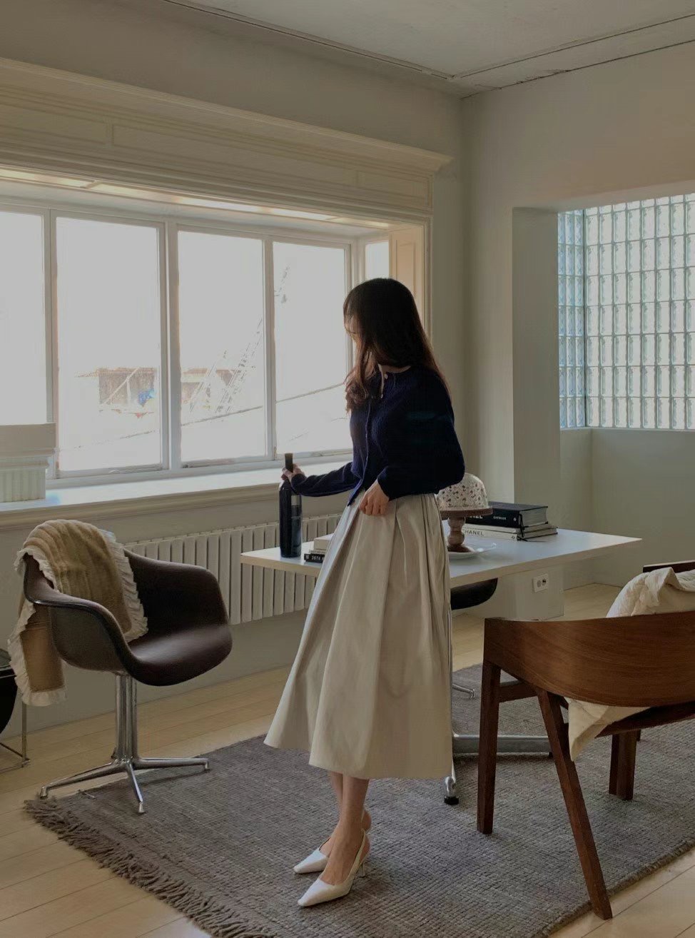 ROOMING-룸잉-T韓國直郵女士新品25春夏熱賣半身裙中短裙ROOMING半身裙/中短裙
