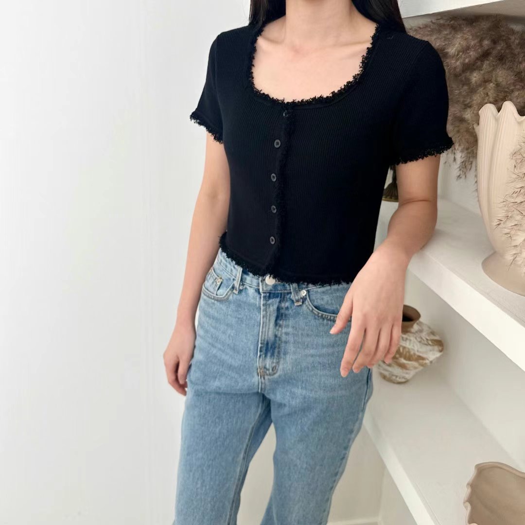 NEO東大門代購女士新款熱賣25春夏真品推薦時尚休閑職業針織衫NEO針織衫圖色4