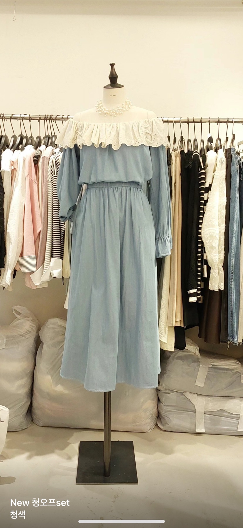 CORAL韓國直郵㊣東大門實拍女裝新品25春夏時尚推薦人氣套裝CORAL套裝