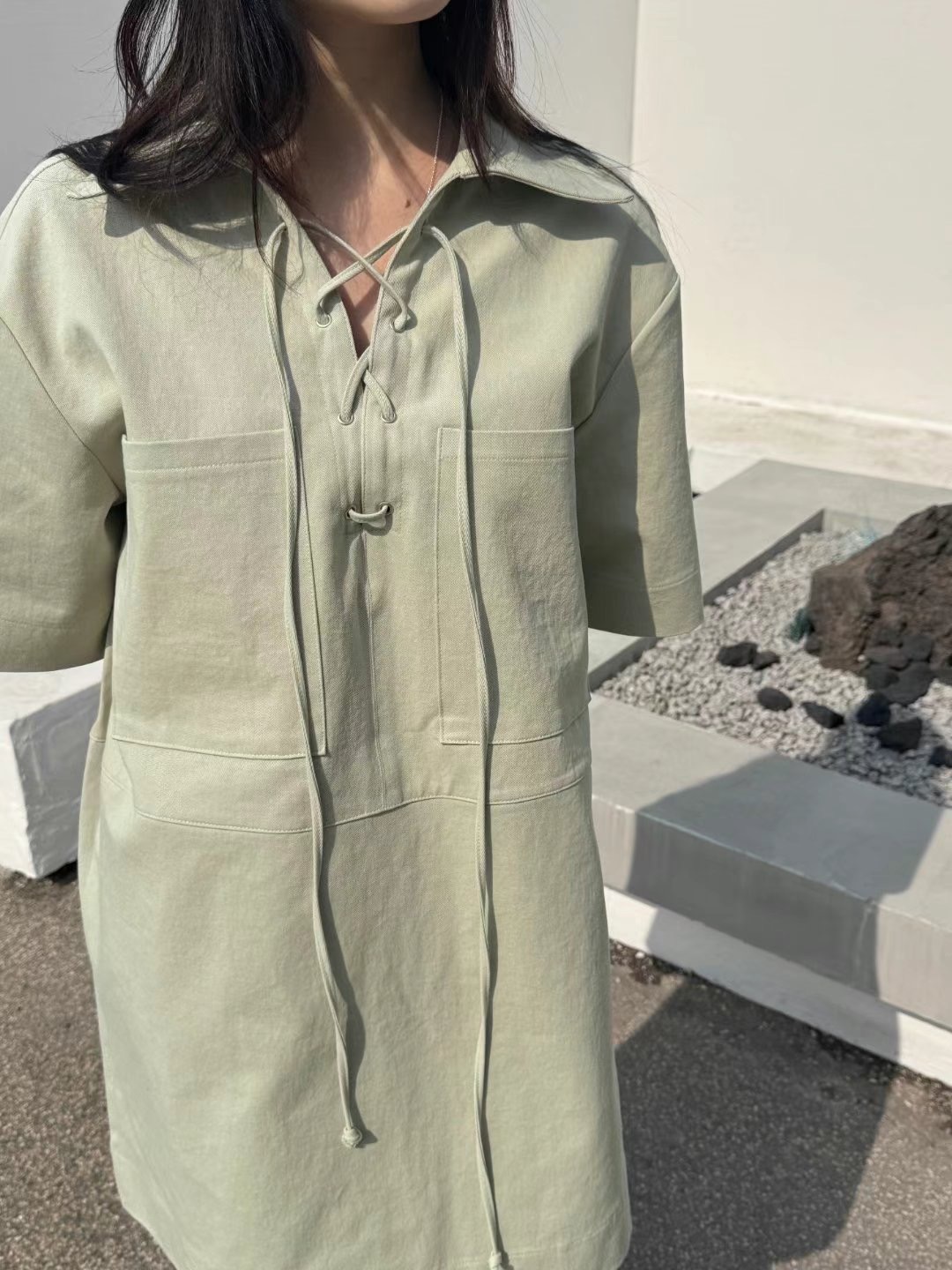 There’s韓國直郵㊣東大門實拍女裝新款推薦25春夏人氣連衣裙There’s連衣裙