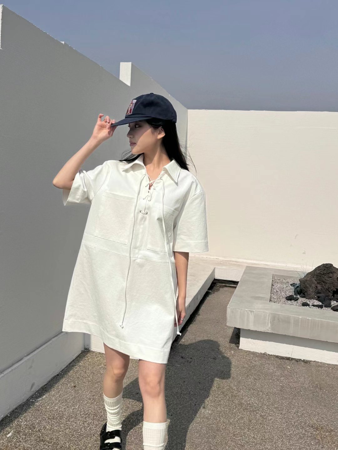 There’s韓國直郵㊣東大門實拍女裝新款推薦25春夏人氣連衣裙There’s連衣裙圖色2